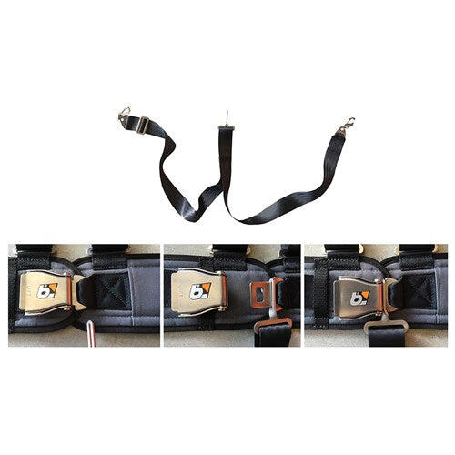 Strandsegler Blokart Disabled Harness - Complete XAC0103-17 Schwarz