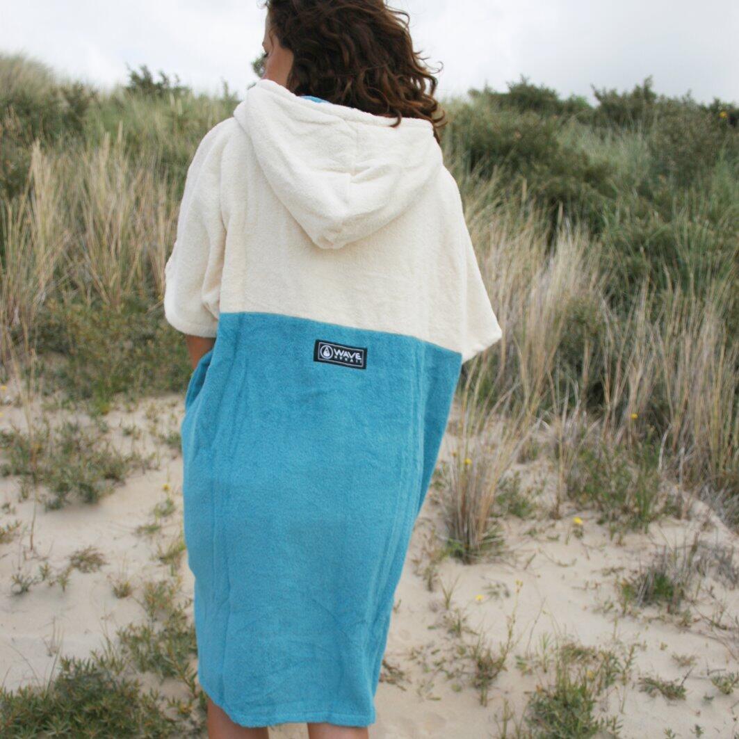 Poncho Wave Hawaii Cotton Poncho Porto M - L WH4025 Mehrfarbig 100 x 75 cm 4/5