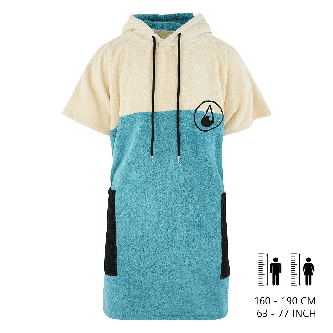 Poncho Wave Hawaii Cotton Poncho Porto M - L WH4025 Mehrfarbig 100 x 75 cm 2/5