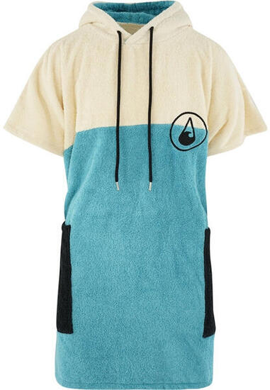 Poncho Wave Hawaii Cotton Poncho Porto M - L WH4025 Mehrfarbig 100 x 75 cm