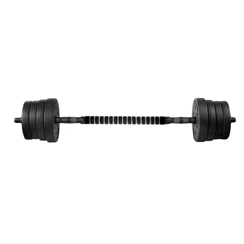Regulowane hantle i sztanga w jednym Spokey Pondus 30 kg