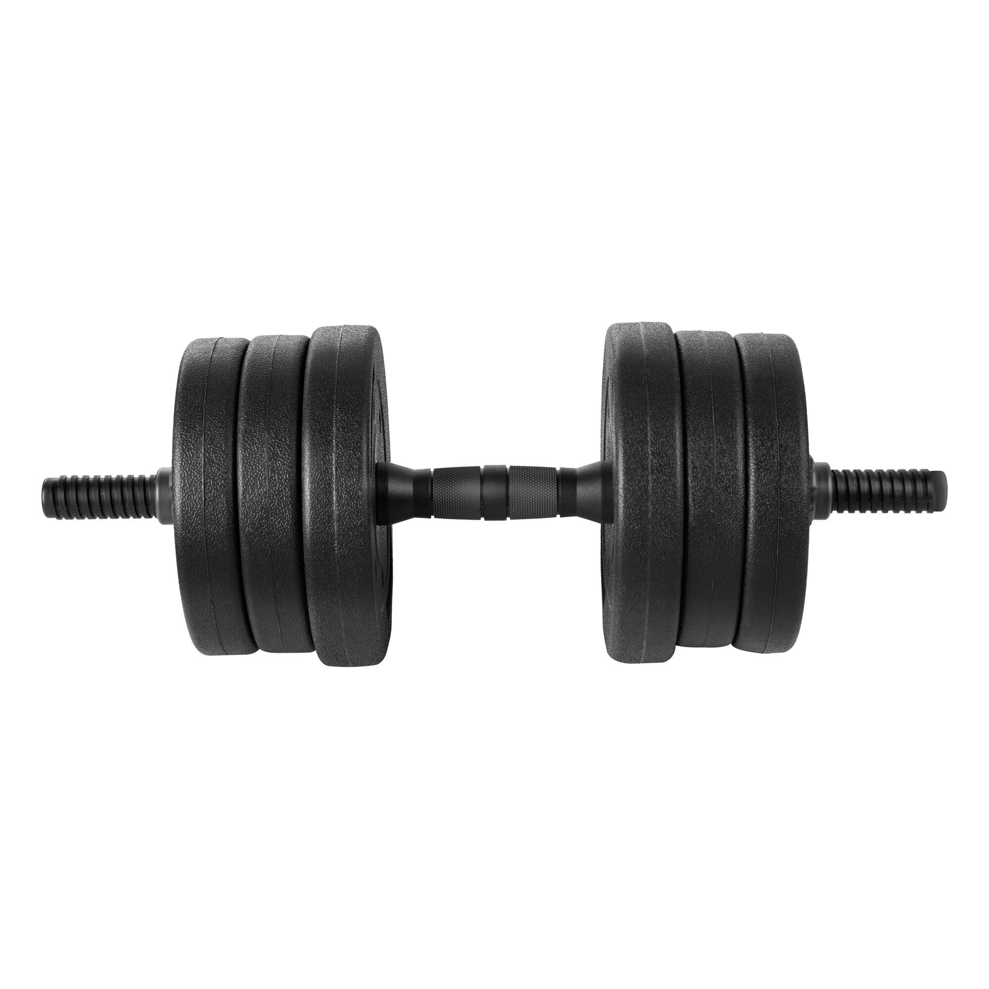 Regulowane hantle i sztanga w jednym Spokey Pondus 20 kg 2/5