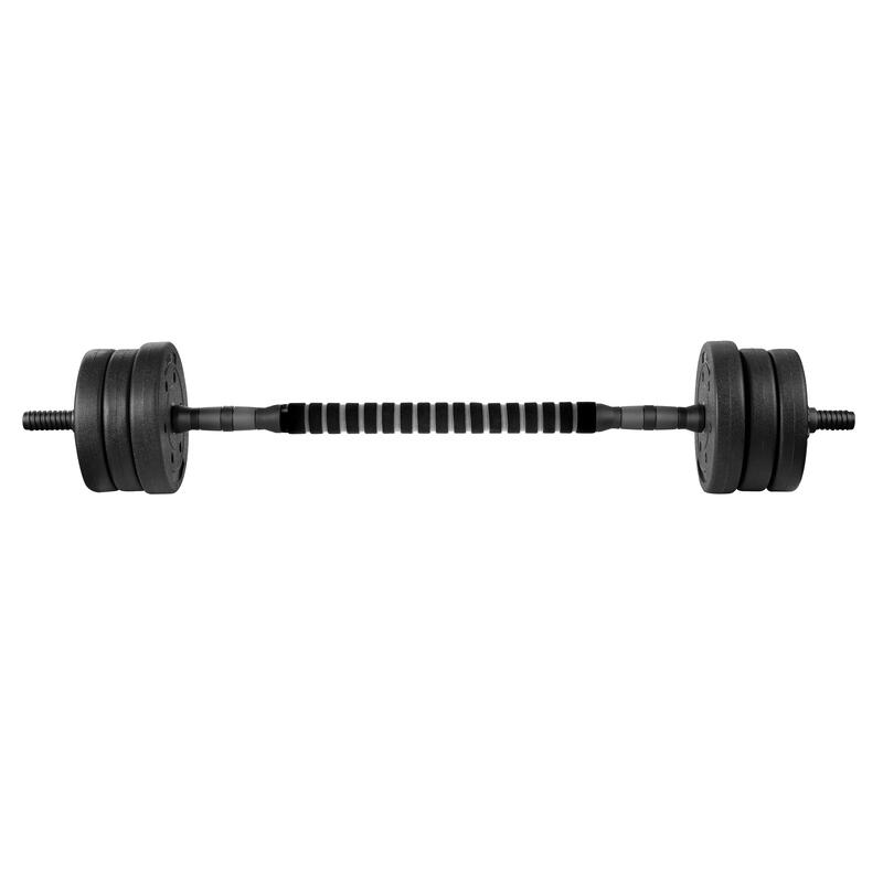 Regulowane hantle i sztanga w jednym Spokey Pondus 20 kg