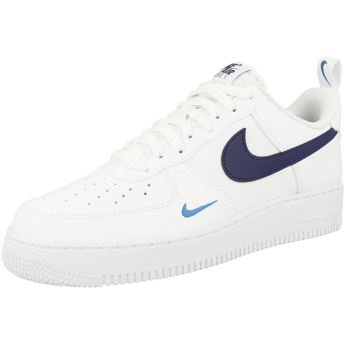 Nike Air Force 1 '07 White Deep Royal Blue 4/6