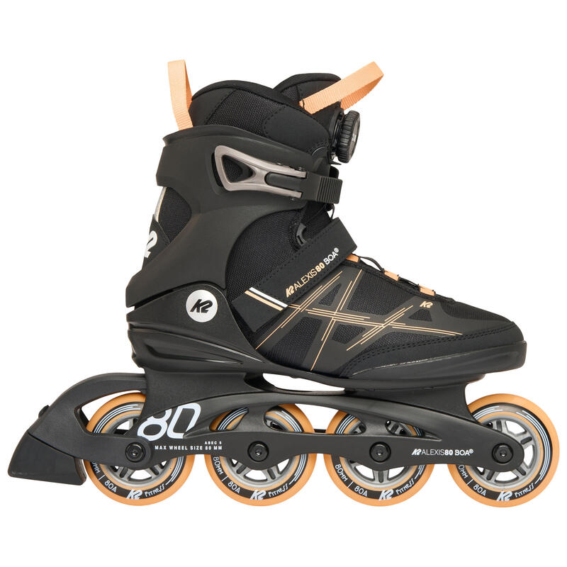 Rolki rekreacyjne damskie K2 Alexis 80 BOA 2023