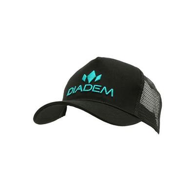 Czapka tenisowa Diadem Snapback Trucker czarna