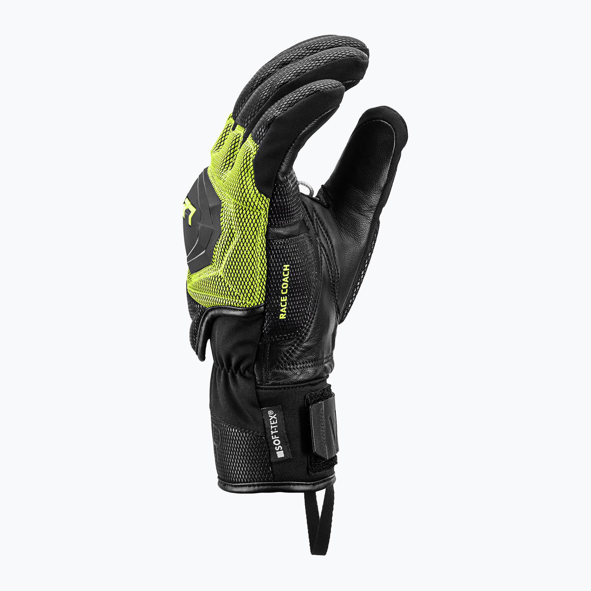 Leki WCR Coach 3D Nero/Ghiaccio-Lemone 3/5