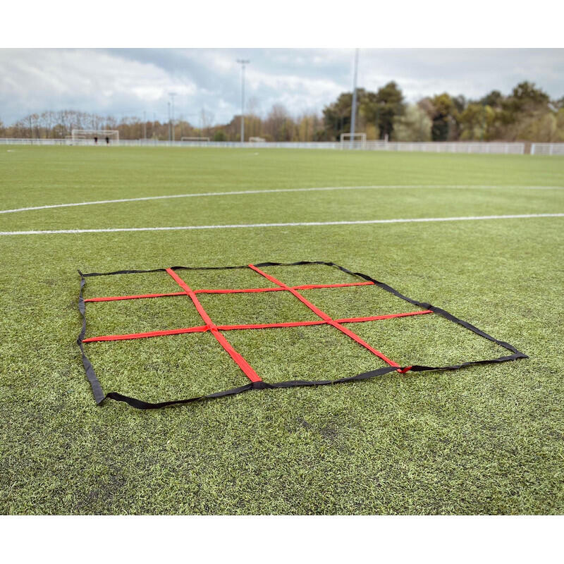 4trainer - Echelle De Rythme - Grille D'Agilité - 4trainer - Echelle D'Entraînement - Noir|rouge - 500 G - Decathlon