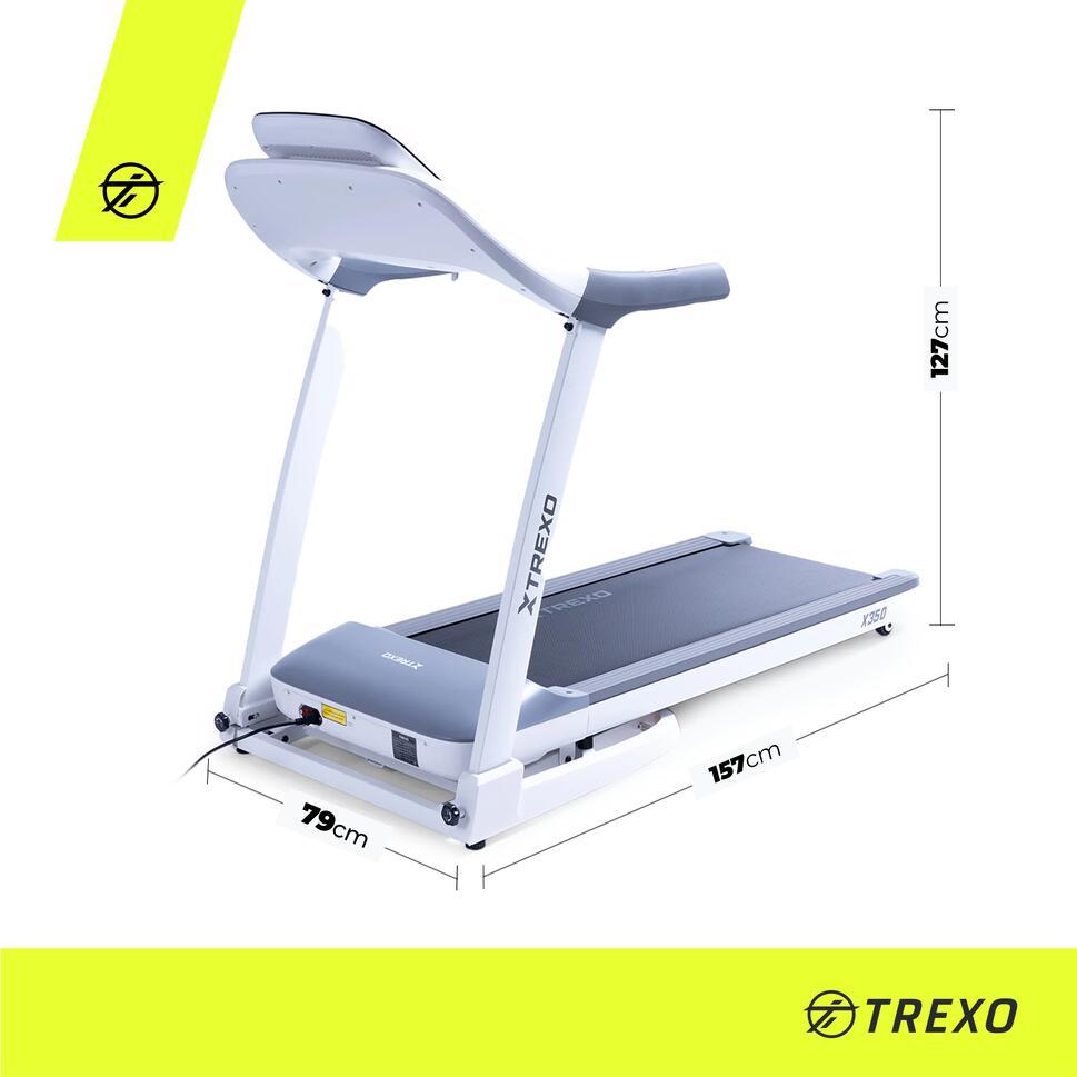 Bieżnia elektryczna TREXO TXO-X350-W