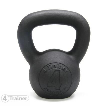 Kettlebell 20KG - BL4CK IRON - 4TRAINER