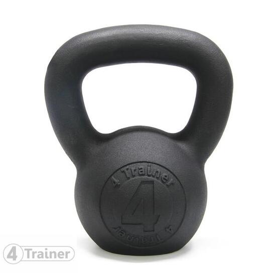 Kettlebell 20KG - BL4CK IRON - 4TRAINER