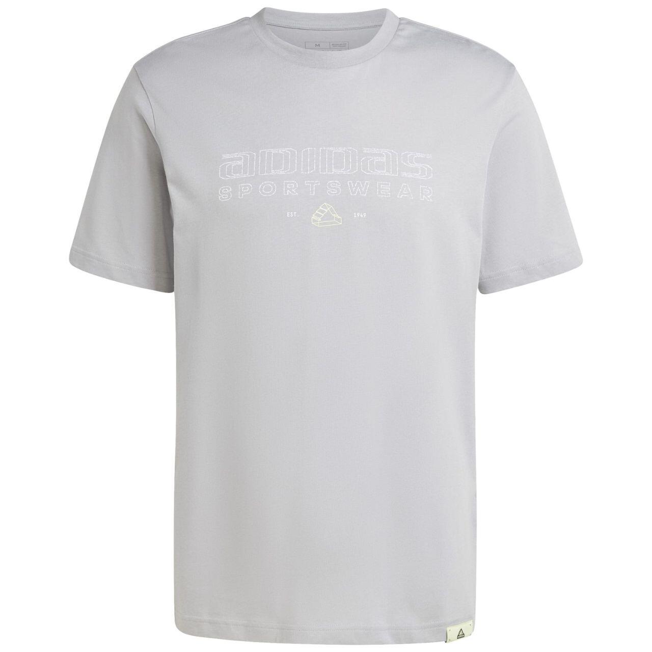 T-shirt ADIDAS avec logo dégradé, coupe standard 3/6