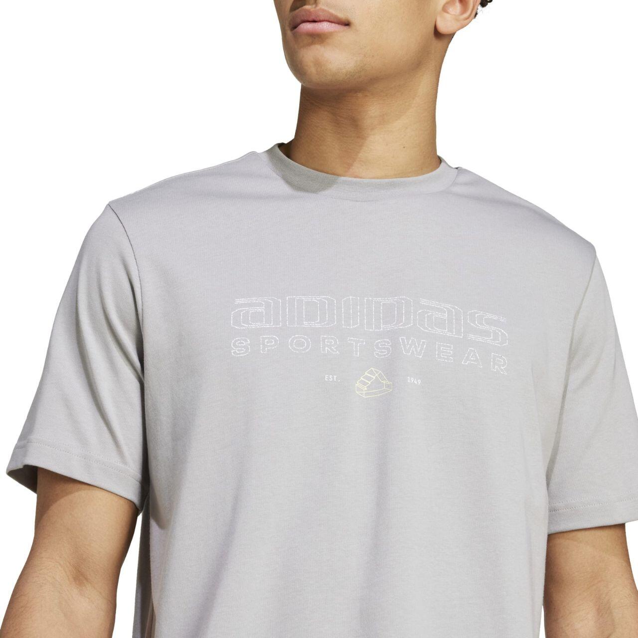 T-shirt ADIDAS avec logo dégradé, coupe standard 5/6