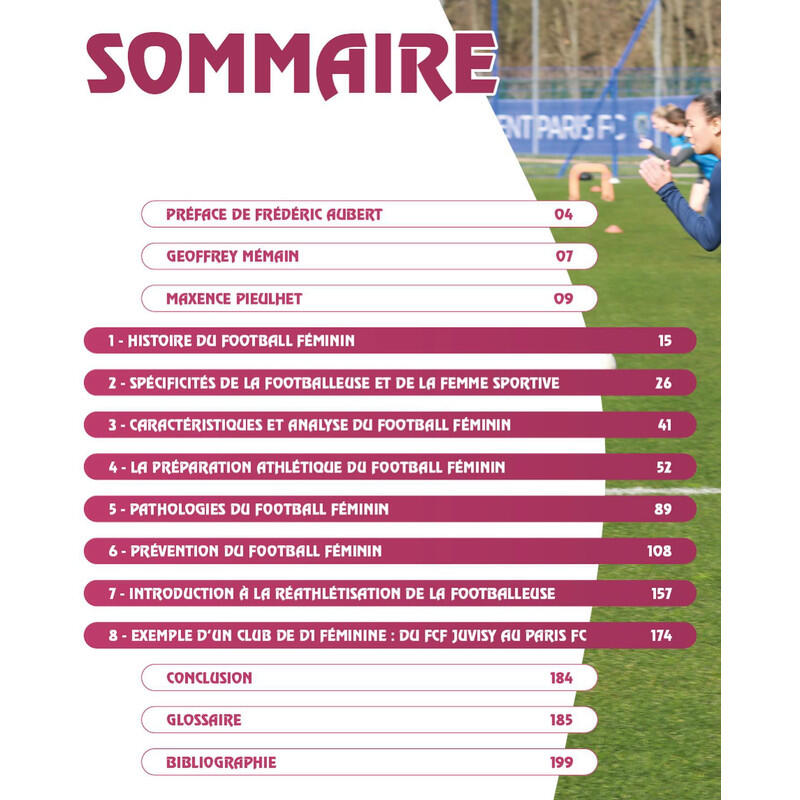La Prépa Physique du Football Féminin - Préparation, Spéc ificités, Prévention 2/5