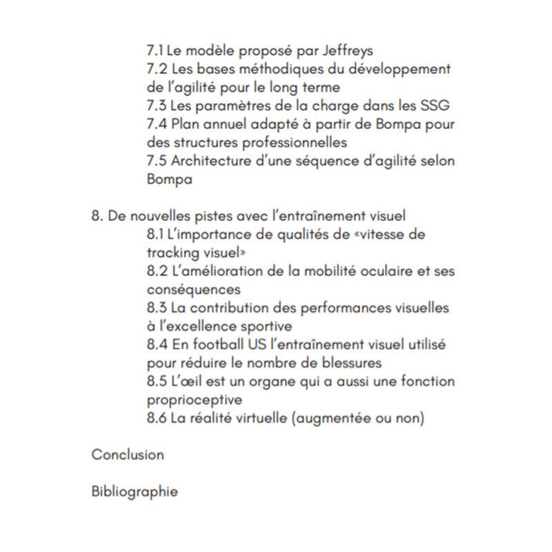 L'Agilité dans les Sports Collectifs - 4TRAINER Editions 4/5