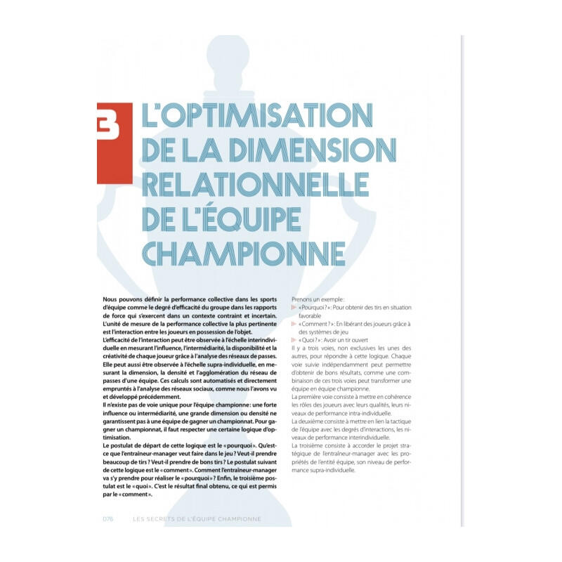 Les Secrets de l'Équipe Championne - 4TRAINER Editions 4/5