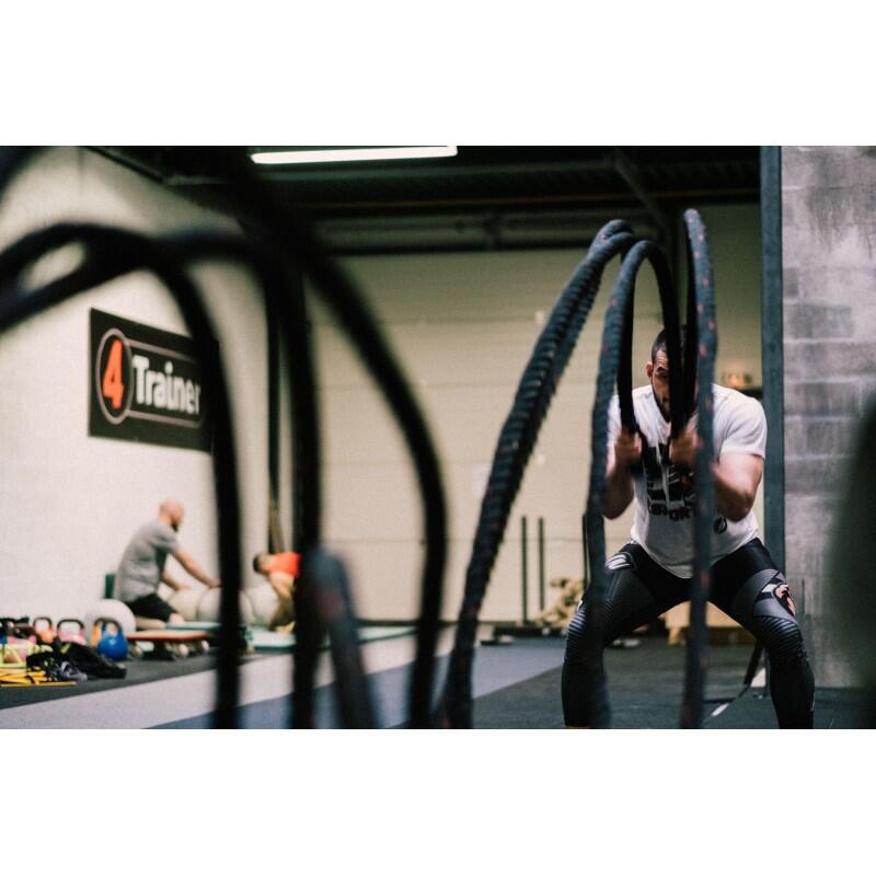 Corde Ondulatoire Pro - BATTLE ROPE - 15 Mètres - 4TRAINER 2/5