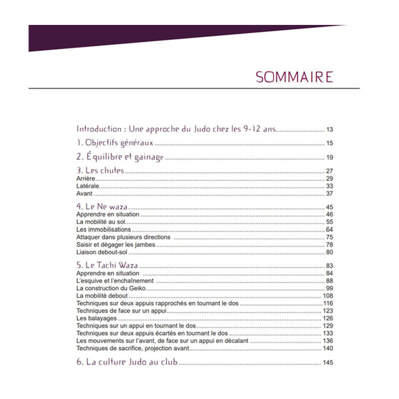 Le Judo des 9-12 ans - 4TRAINER Editions 2/5