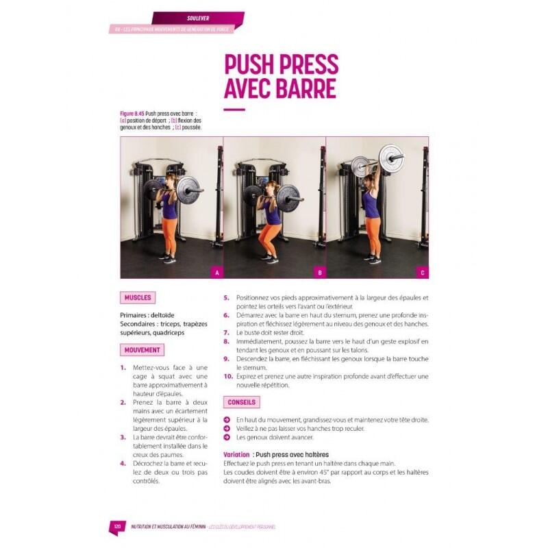 Musculation et Nutrition au féminin - 4TRAINER Editions 5/5
