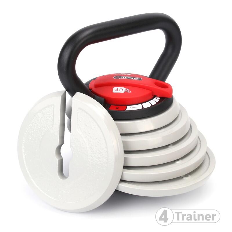 Kettlebell Ajustable - 4 à 18KG - 4TRAINER 3/3
