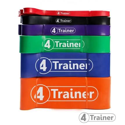 Pack Bandes Elastiques - Powerband x6 - 4TRAINER