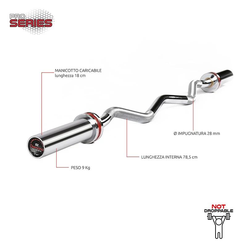 Sztanga olimpijska JK Fitness Diamond 120 cm 4/4