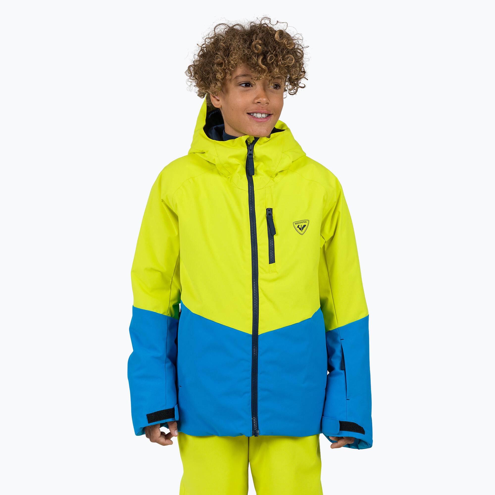 Rossignol Jr Wispile Ski Jas Kinder - Groen/Blauw 2/7