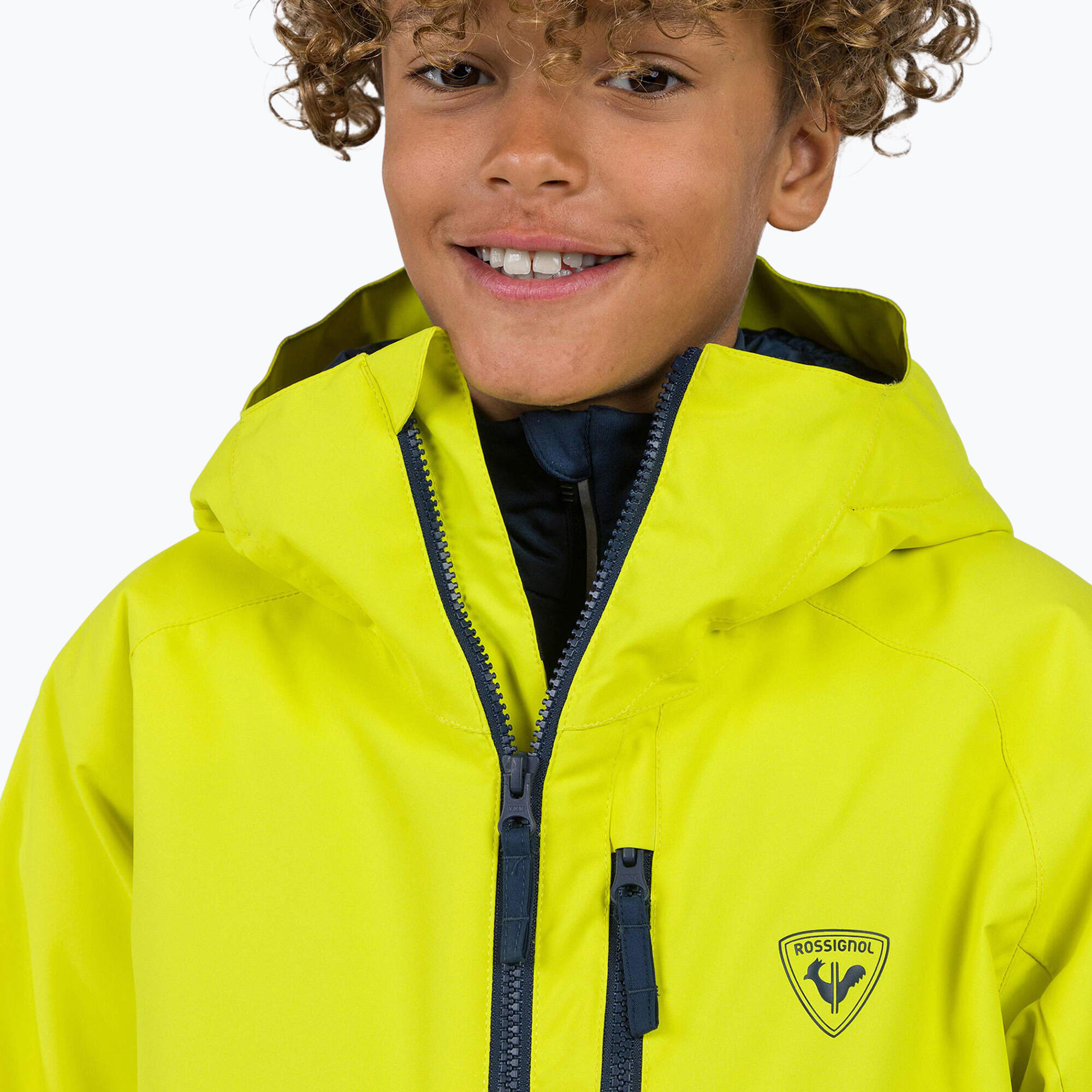 Rossignol Jr Wispile Ski Jas Kinder - Groen/Blauw 4/7