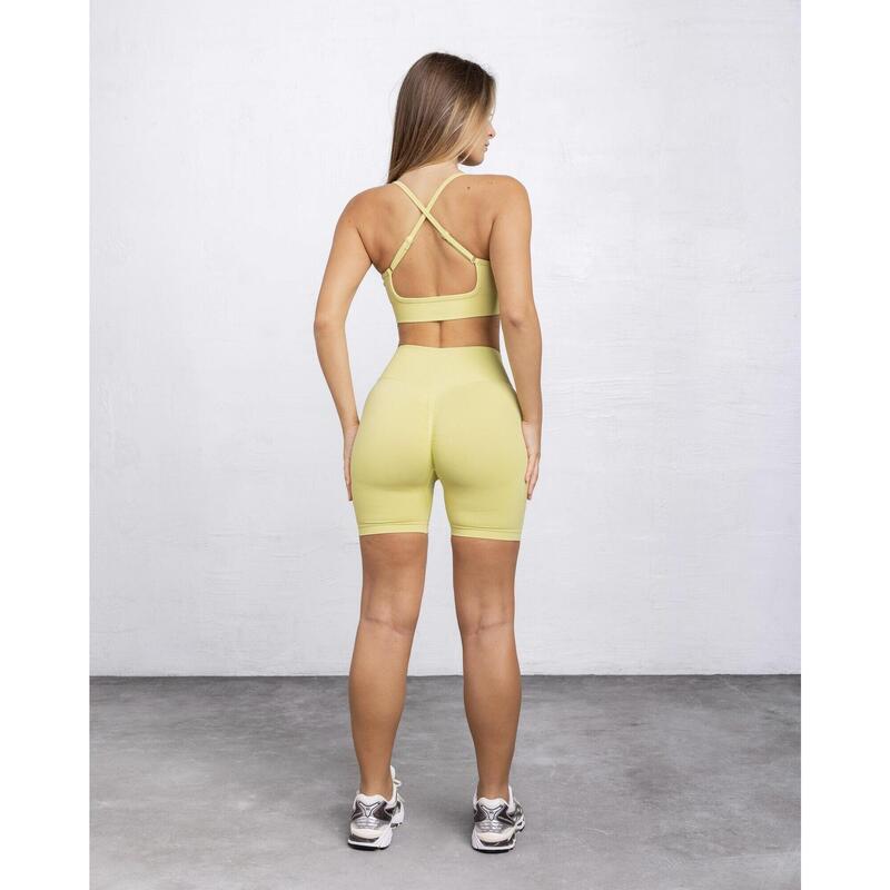 Short Sculpt Scrunch - Jaune