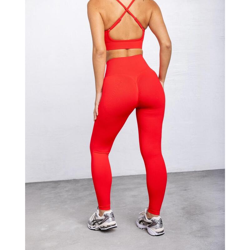 Legging Sculpt Scrunch - Rouge