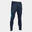 Pantalon lung Joma Championship VII - bleumarin cu turcoaz fluorescent.