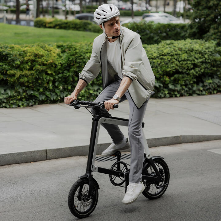 Ossby GEO vouwfiets - Lichtgewicht, 70 km bereik, compact en snel vouwbaar