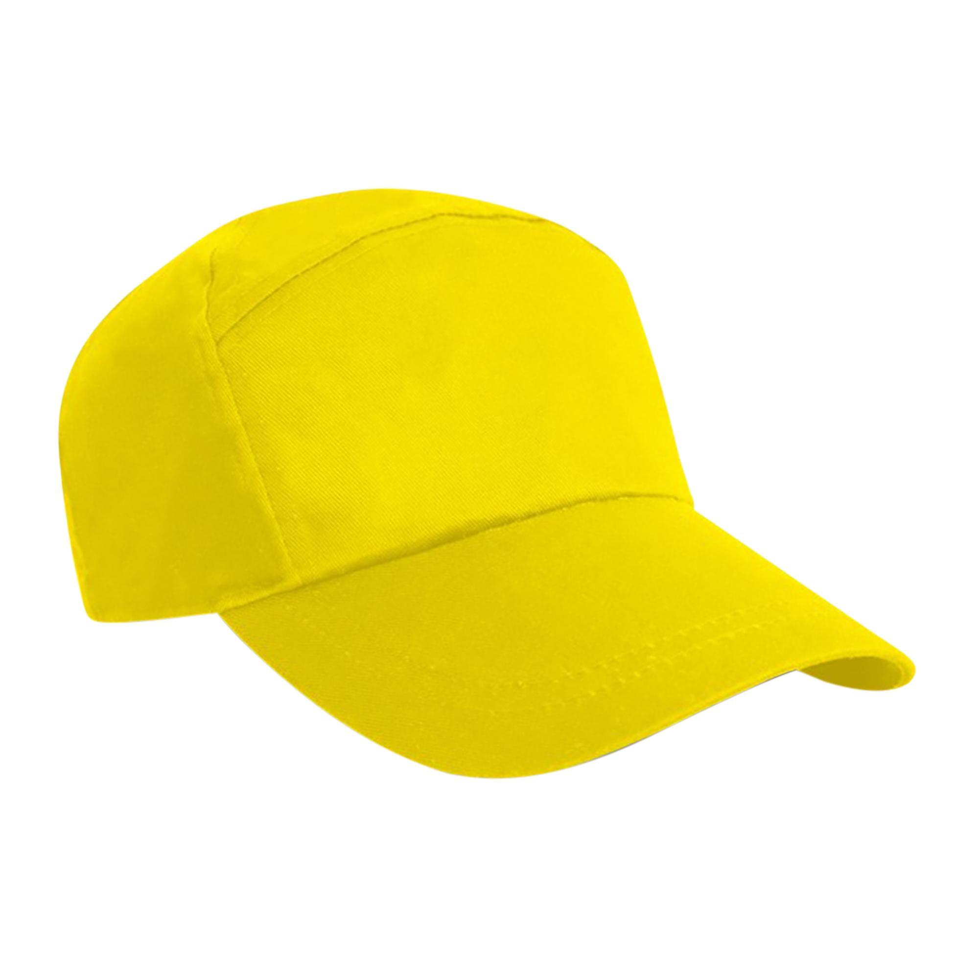 Cappellino Tinta Unita Unisex Result Giallo 2/3