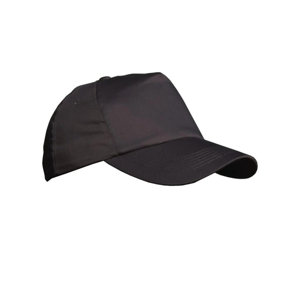 Unisex Plain Baseball Cap (Black)
