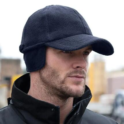 Casquette Polaire D´hiver (Bleu Marine)