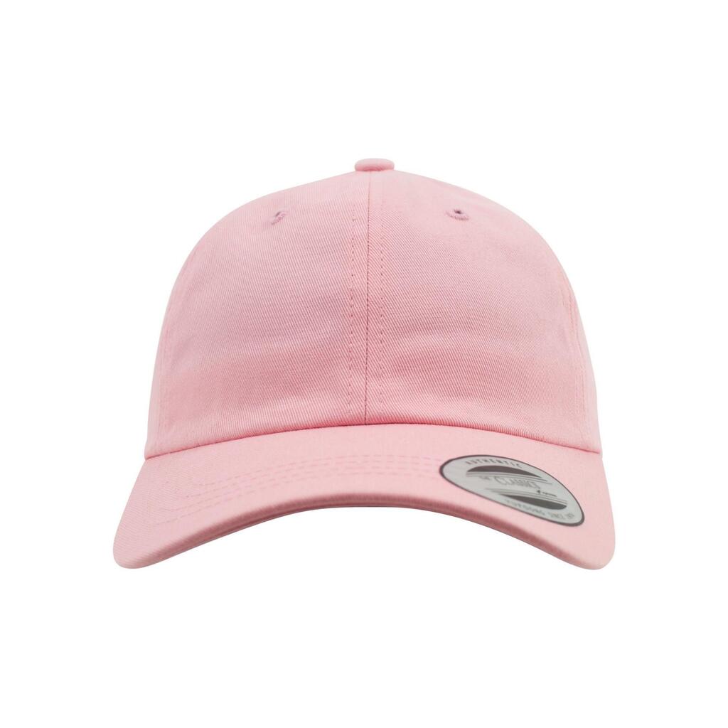 Unisex Adult Cotton Twill Low Profile Cap (Pink)
