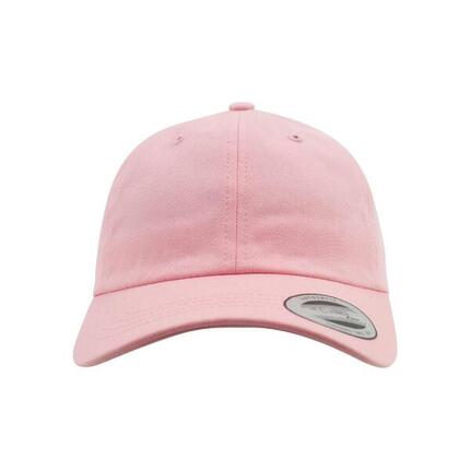 Casquette Unisexe À Profil Bas En Coton Sergé Pour Adultes (Rose)