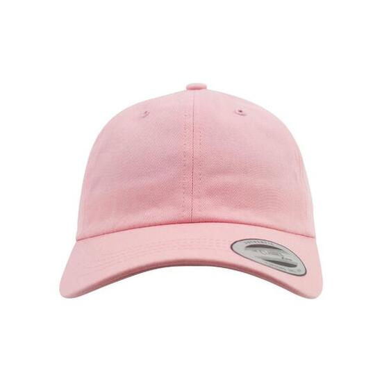 Casquette Unisexe À Profil Bas En Coton Sergé Pour Adultes (Rose)