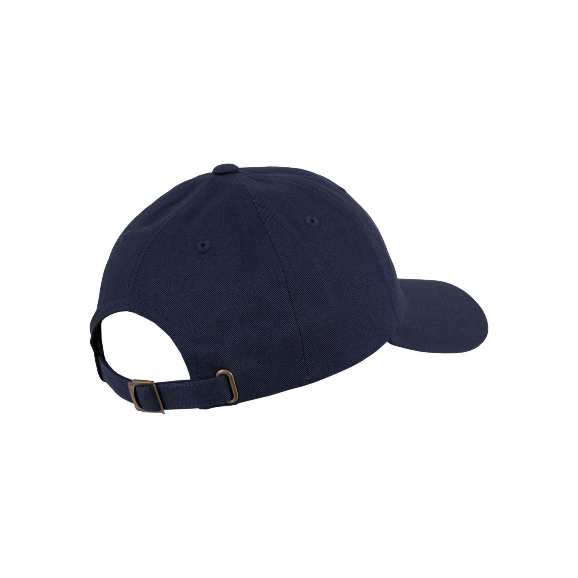 Gorra Yupoong de Algodón de Sarga para Adultos Unisex Marino 4/4