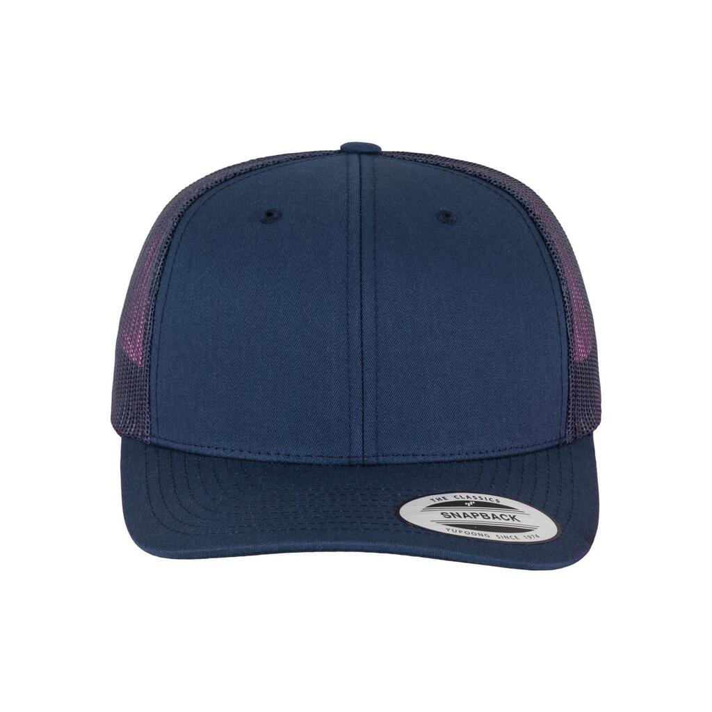 Unisex Adult Retro Trucker Cap (Navy)