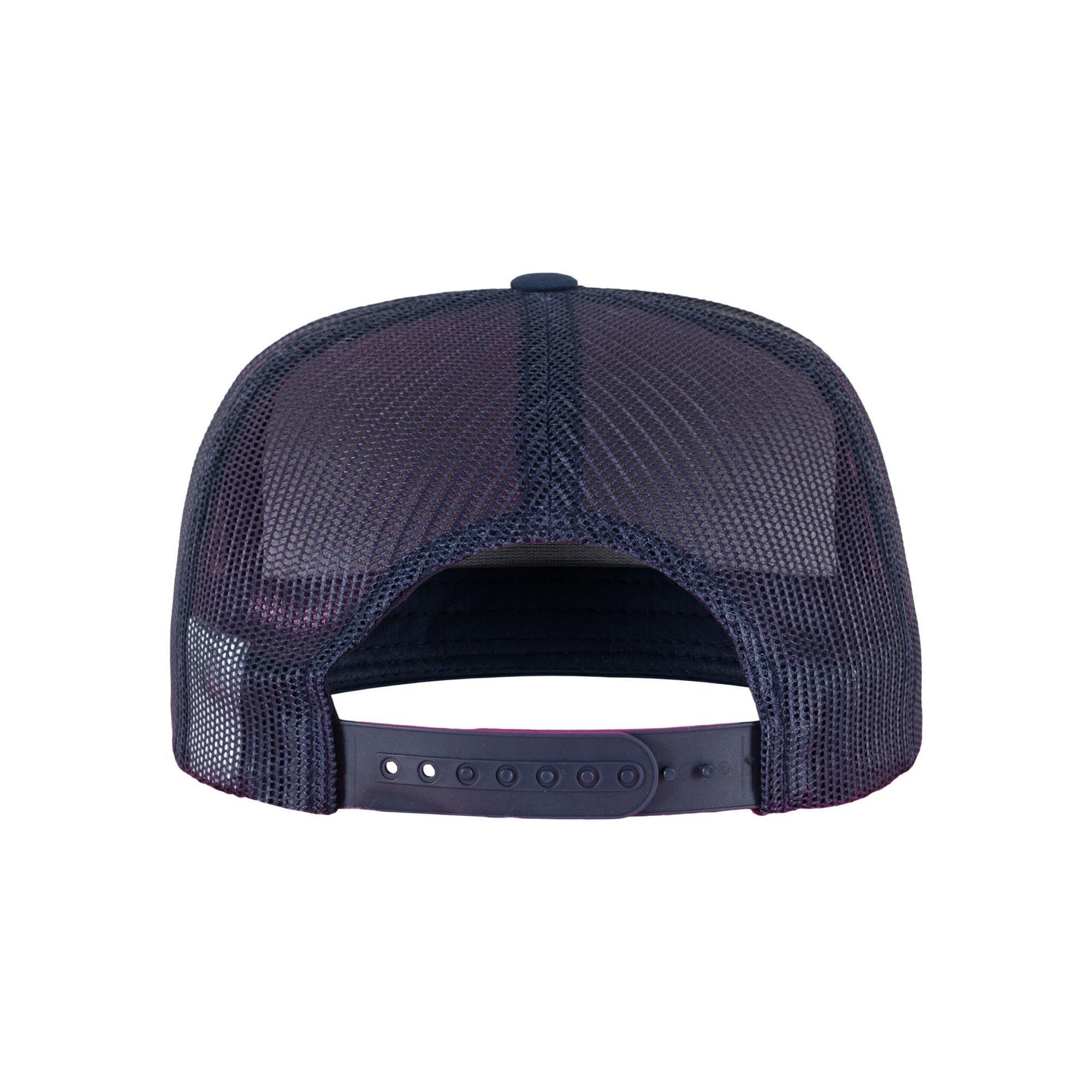 Casquette Unisexe Adulte Retro Trucker (Bleu Marine) 2/4