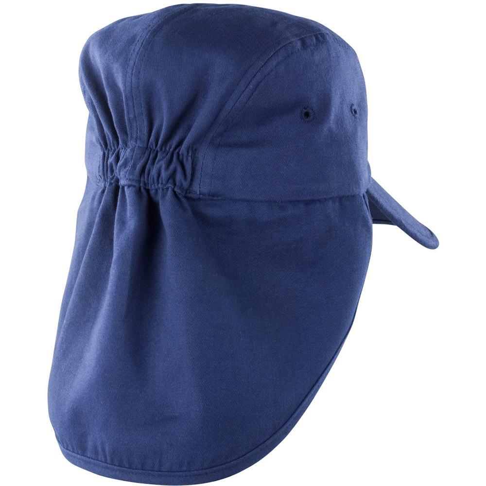 Unisex Hoofddeksel Vouwbare Legionairshoed / Cap (Marineblauw) 3/6