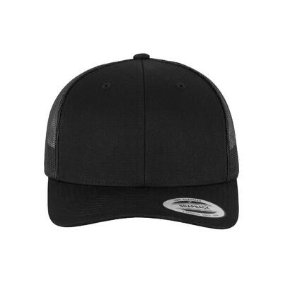 Unisex retro trucker cap voor volwassenen (wit)