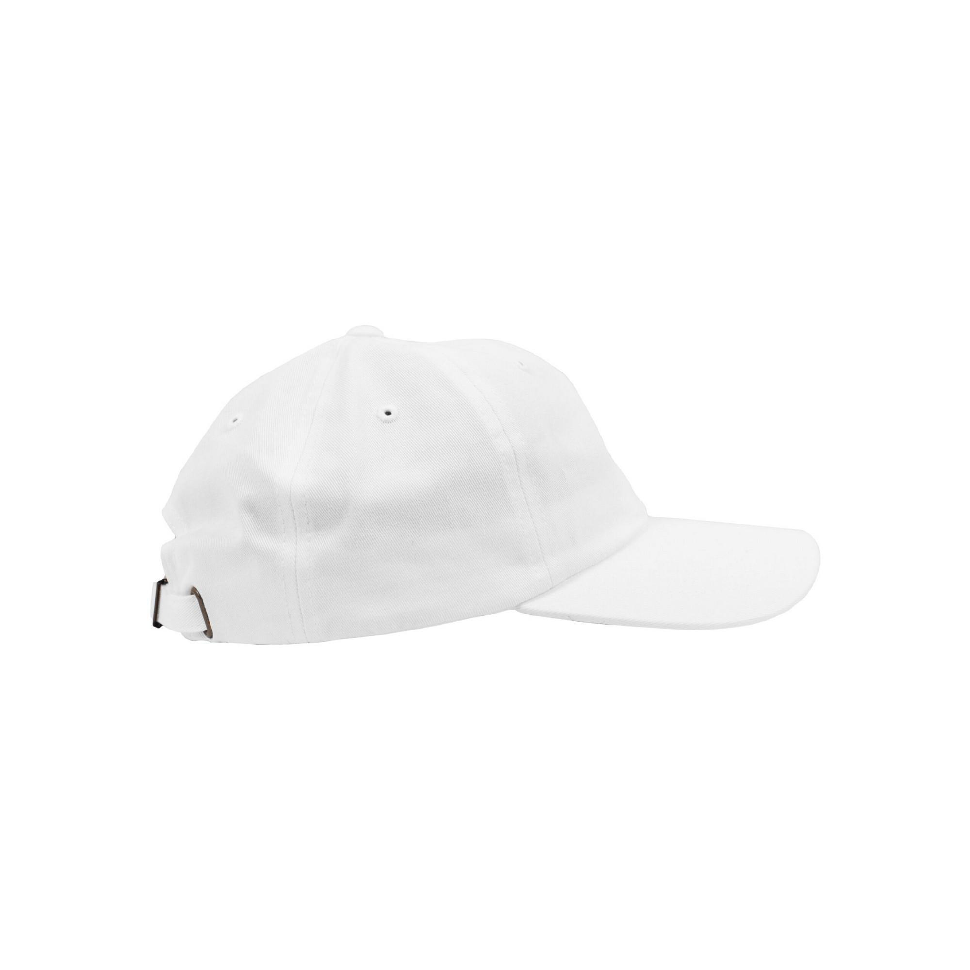 Kappe Niedriges Profil für HerrenDamen Unisex Damen und Herren Weiß 4/4