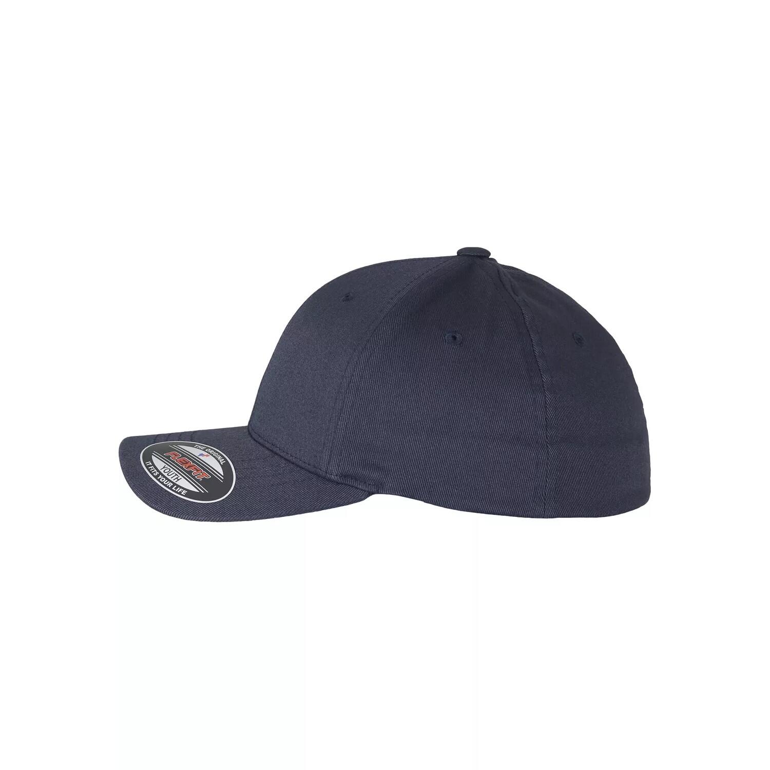 Boné de basebol em lã penteada (Azul Marinho Escuro) 3/4