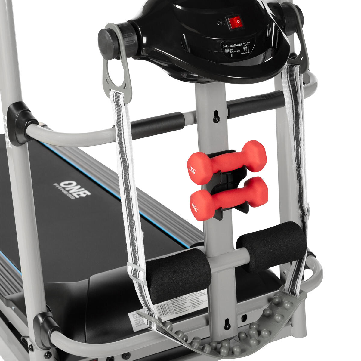 Tapis de course électrique avec masseur ONE FITNESS BE4540 3/7