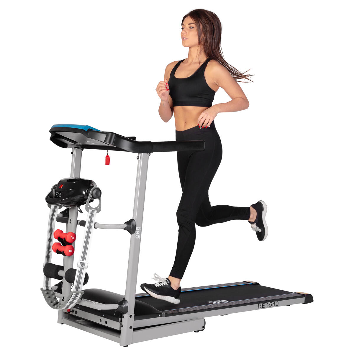 Tapis de course électrique avec masseur ONE FITNESS BE4540 2/7