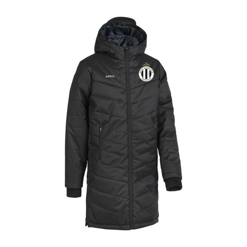 Parka longue enfant avec logo Royal Racing Club Bruxelles