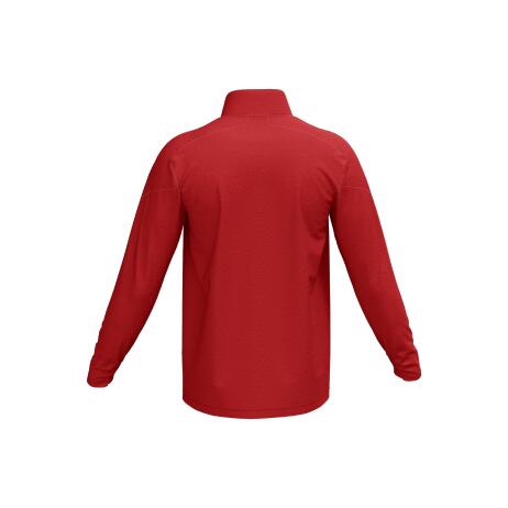 Sweat de football 1/2 zip VIRALTO CLUB rouge foncé