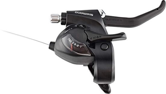 Dźwignia przerzutki/hamulca prawa 7-rzędowa SHIMANO Tourney ST-EF41 v-brake